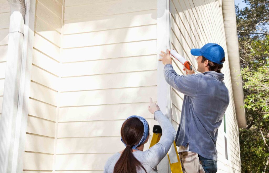 siding caulking repair