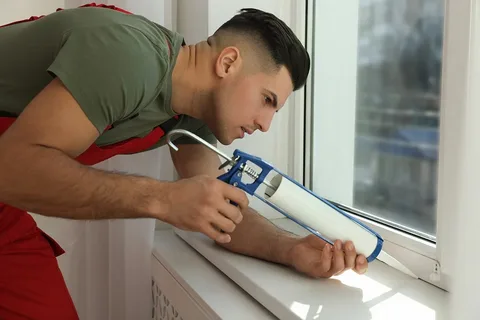 window caulking near me