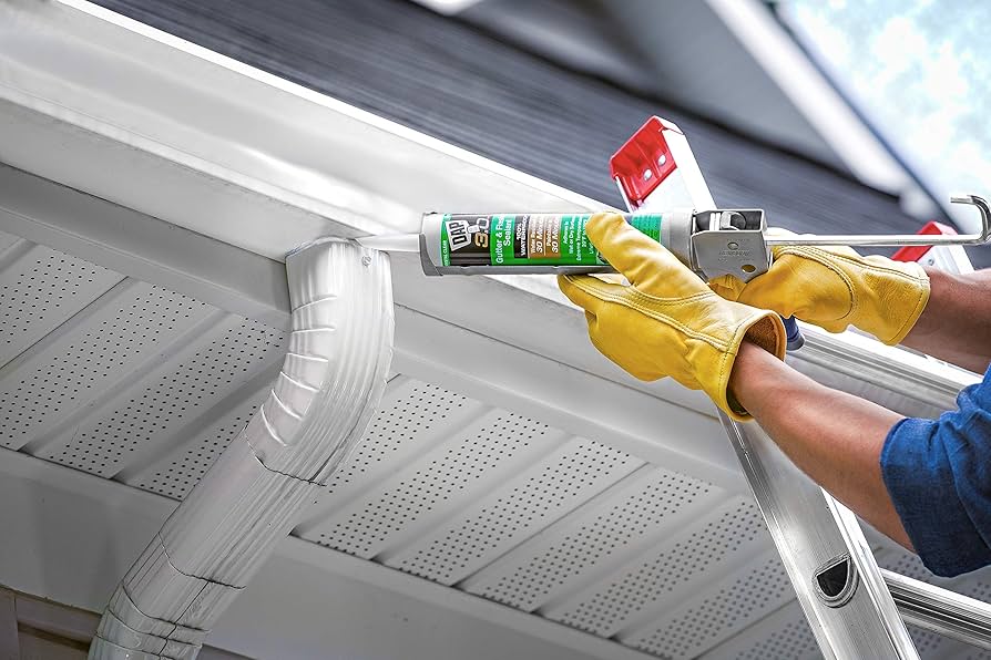 Gutter Caulking & Sealing