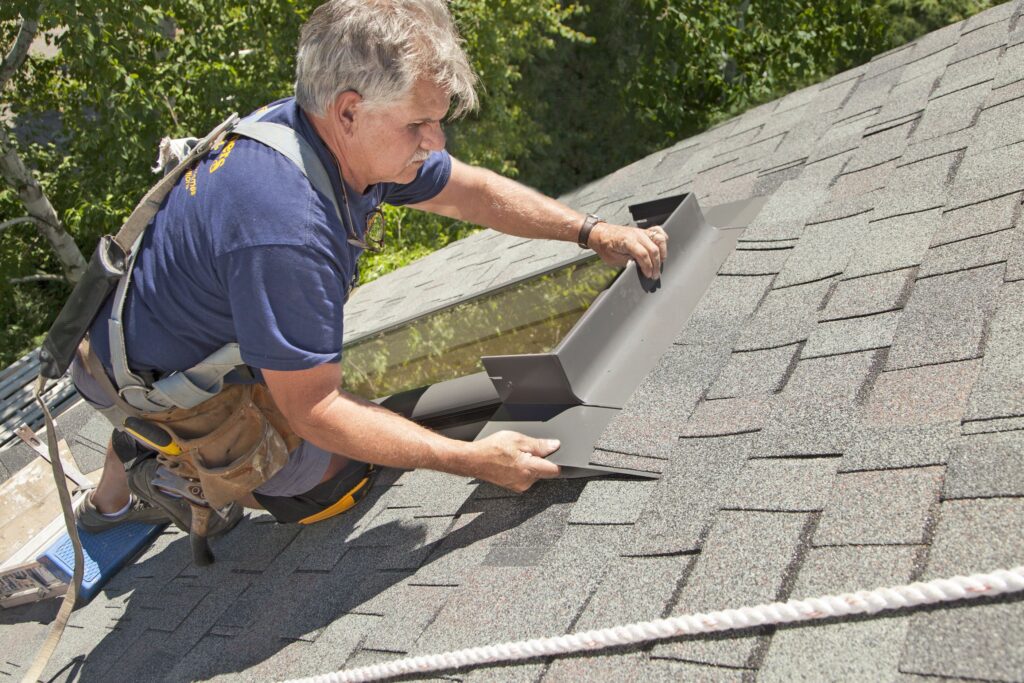 roof flashing repair