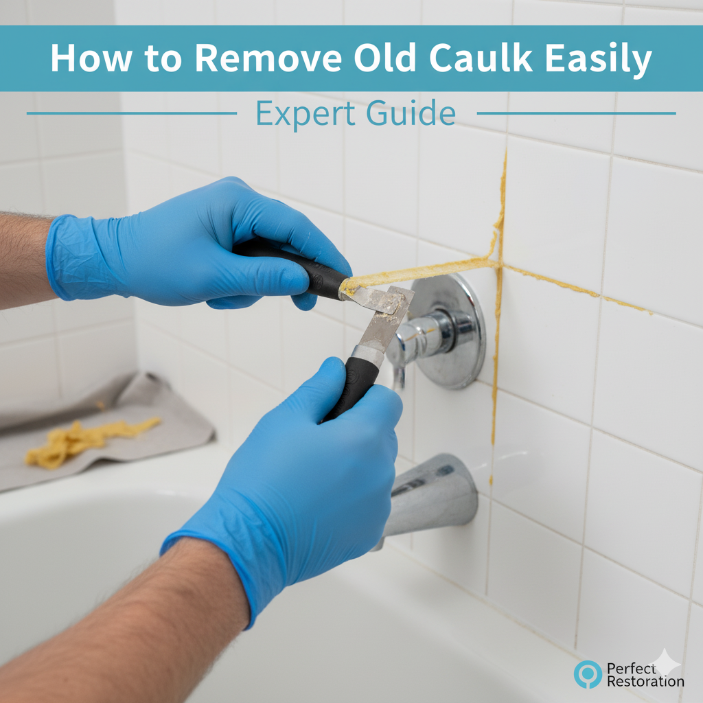 How to Remove Old Caulk Easily