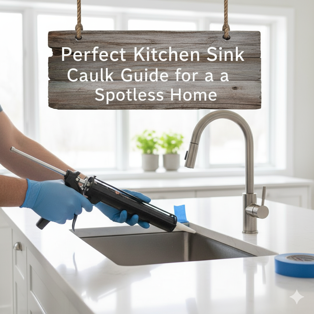 Perfect Kitchen Sink Caulk Guide for a Spotless Home